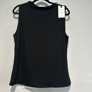 NEW PinkMStyle Black Sleeveless Blouse Top Size XXL